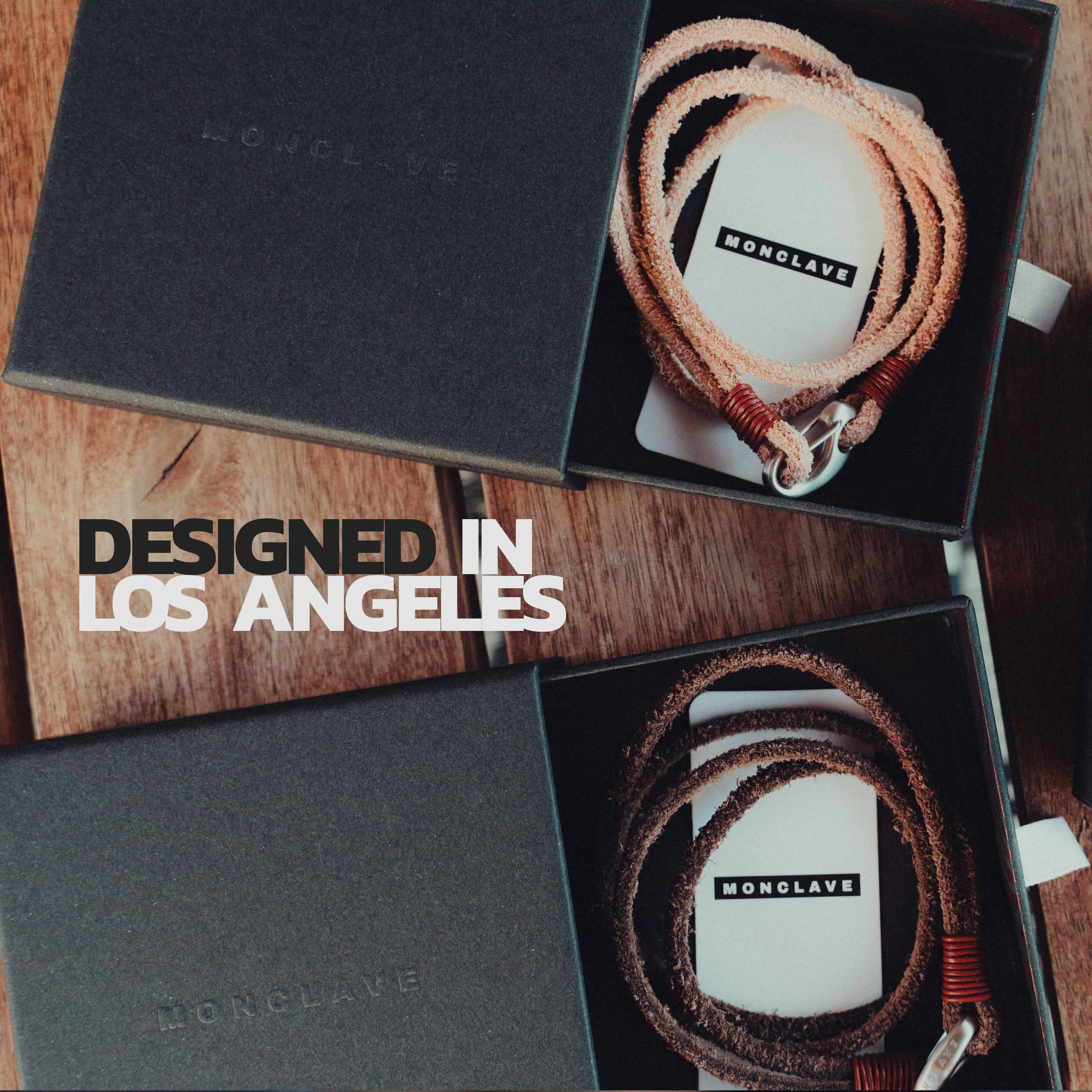 MONCLAVE™ Double Wrap Suede Leather Bracelet (Beige)