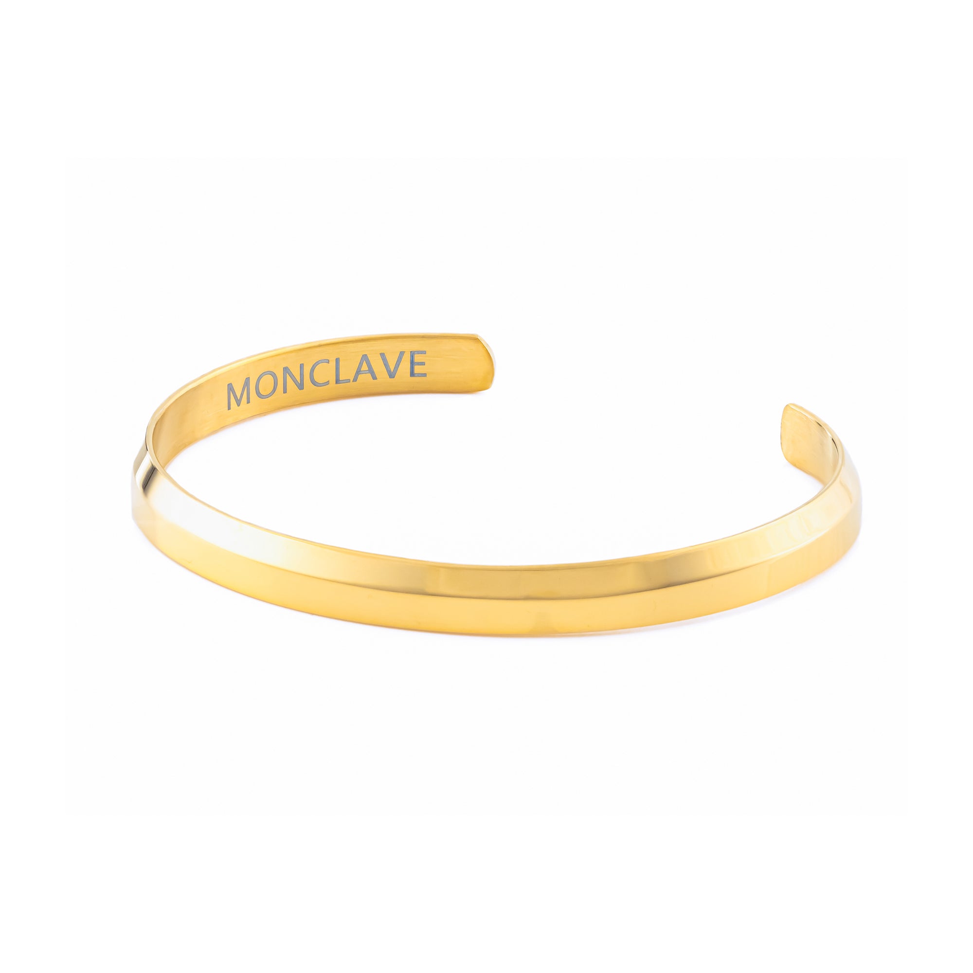 MONCLAVE™ Stainless Steel Cuff Bracelet (Gold)