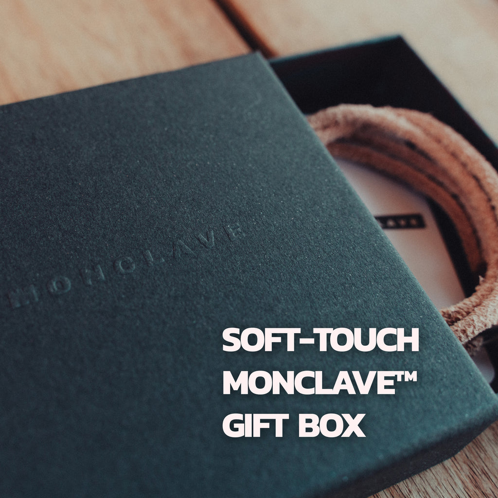 MONCLAVE™ Double Wrap Suede Leather Bracelet (Beige)